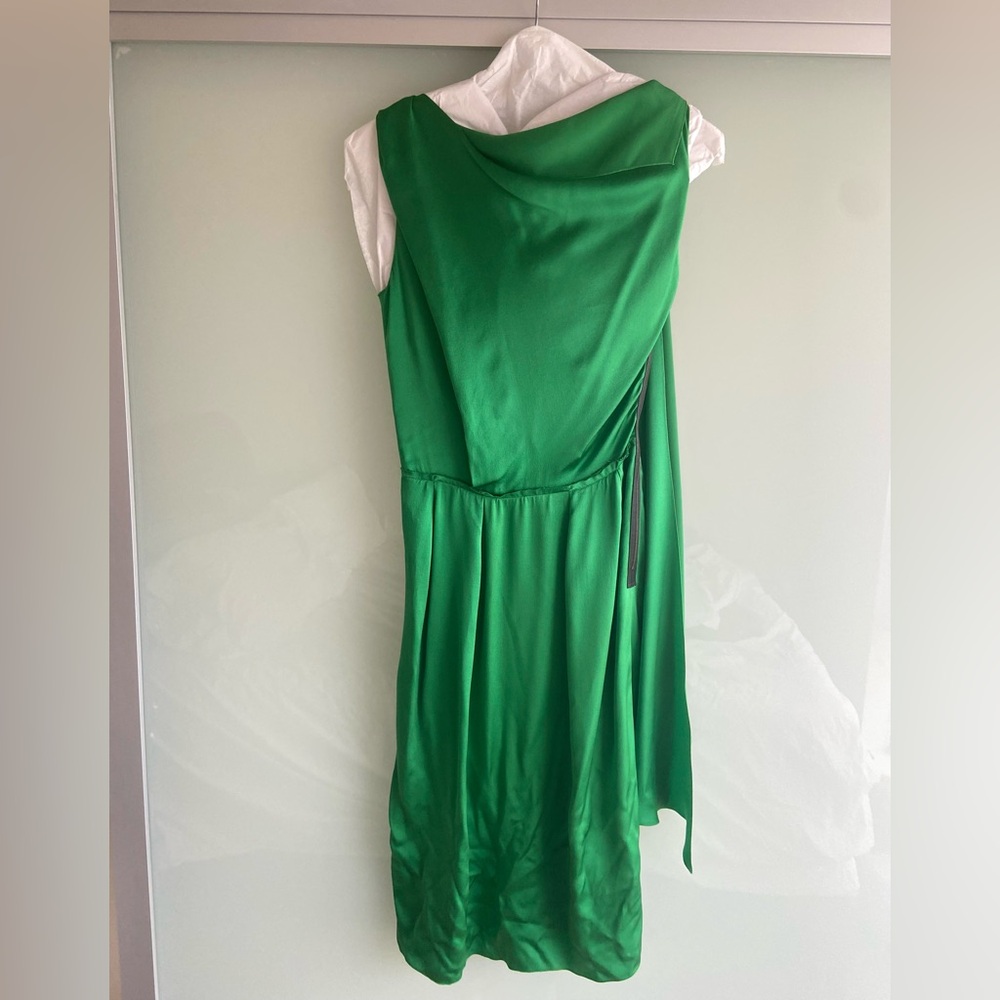 Vintage Lanvin Silk Dress Alber Elbez Era 2000s
